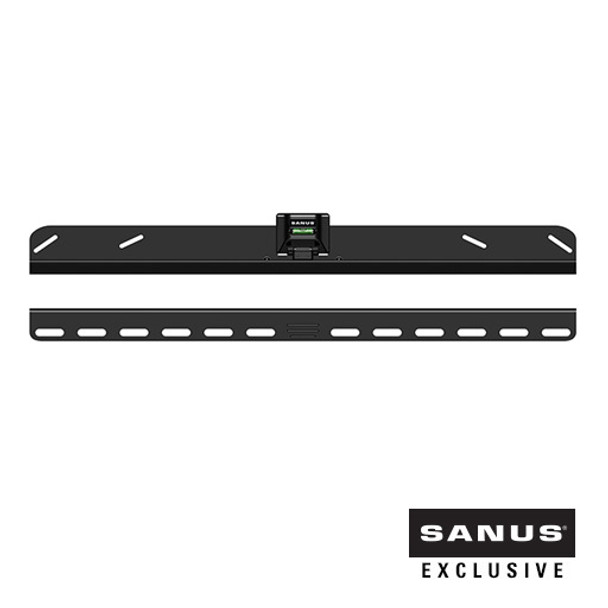 Sanus VLL61 fixed TV wall mount front view with integrated level adjustment Sanus VLL61 fixed TV wall mount front view with integrated level adjustment