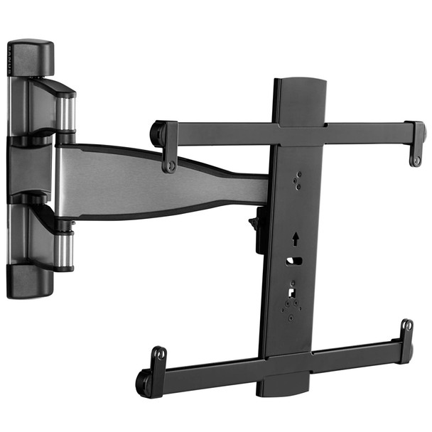 Front angle view of Silver Sanus VMF720 Premium Full Motion TV Mount for 32" to 55" TVs