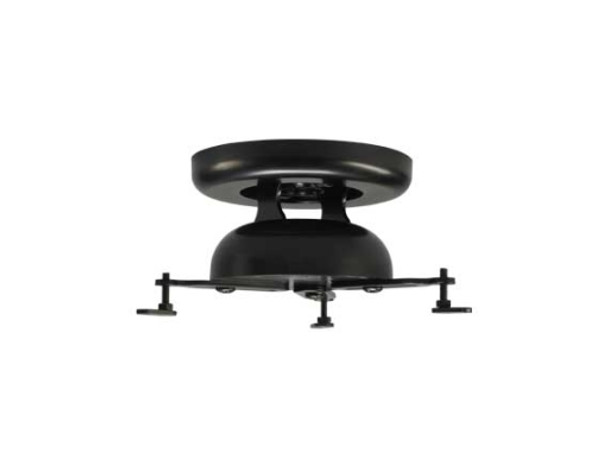 Close-up of Black Sanus VMPR1 Ceiling Projector Mount Close-up of Black Sanus VMPR1 Ceiling Projector Mount