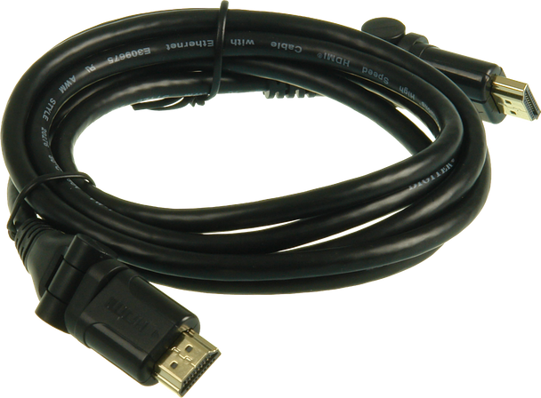 Digitek 1.8M HDMI Lead - With Swivel HDMI Connector