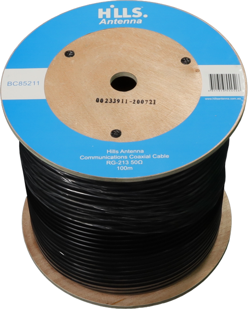 High-quality 50 Ohm coaxial cable for 2-way radio communications
