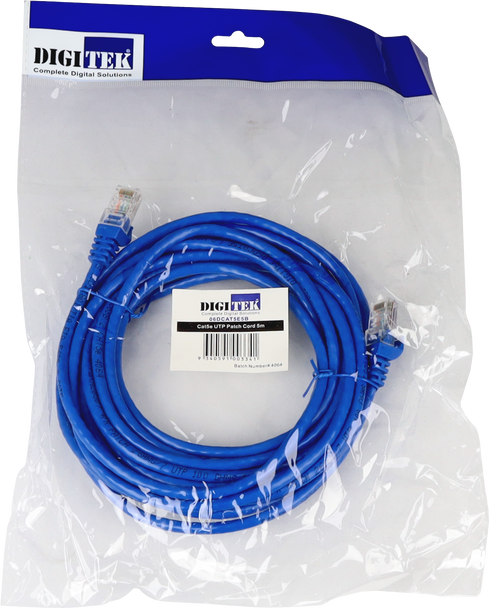 Digitek 5M CAT5E UTP Patch Lead