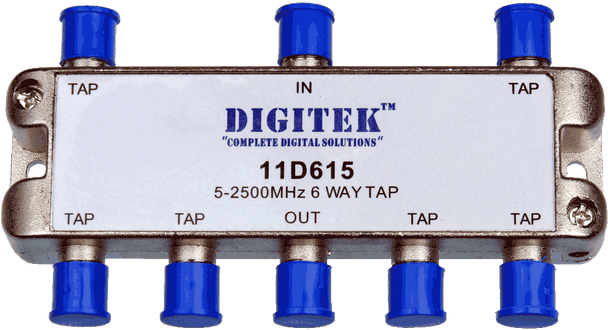Digitek 6-Drop 5-2500MHz Coupler 15dB