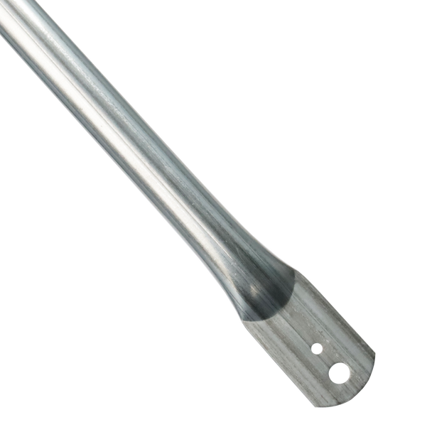 Hills Antenna 1.2m mast showing mounting holes