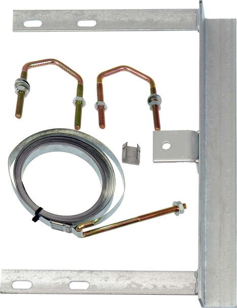 Digitek Chimney Kit Single Strap - Galvanised