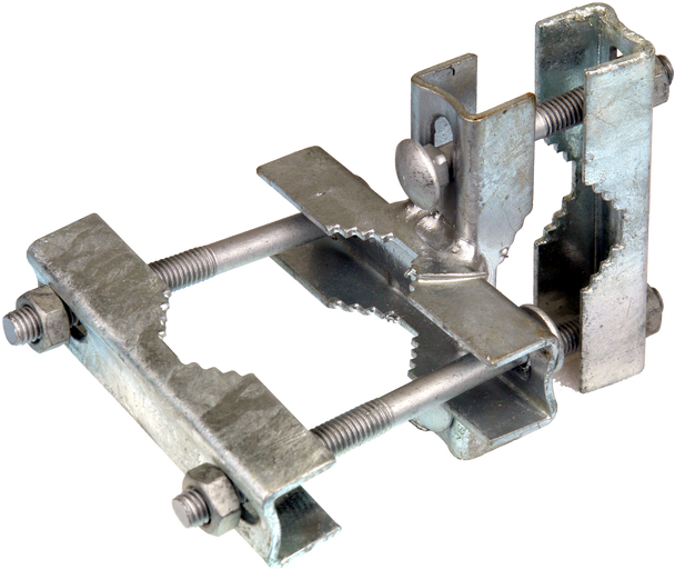 Digitek Galvanised steel universal clamp for masts and poles