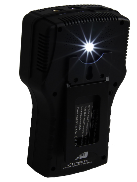 Hills Antenna NM-200 displaying rear flashlight