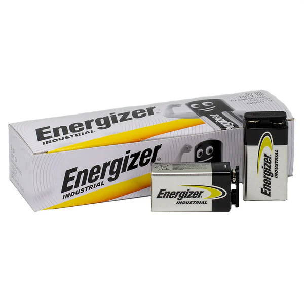 Energizer EN22 Industrial 1.5V 9V Alkaline Battery 12 pack