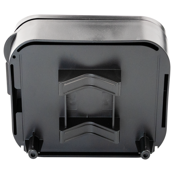 Rear view of Antiference ENC02 empty enclosure for satellite signal terminations