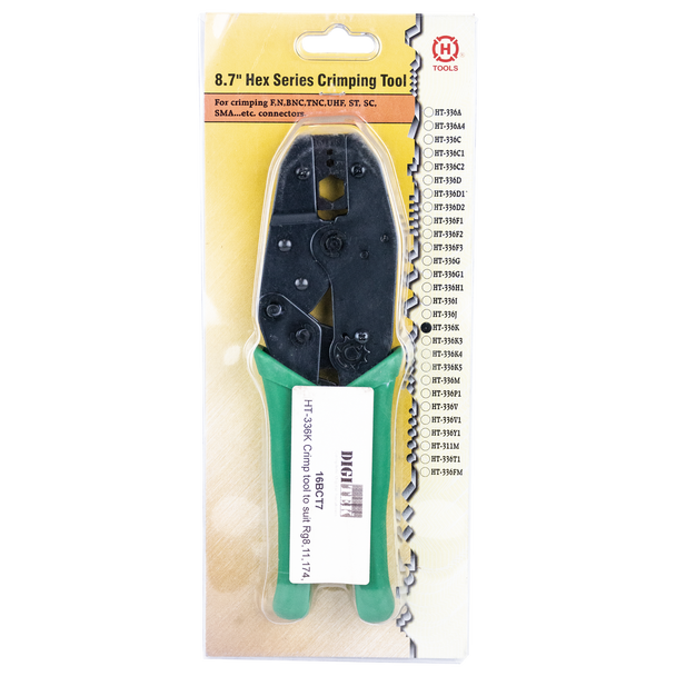 Hanglong Tools Professional fiber series crimping tool kit for RG58 cable terminations