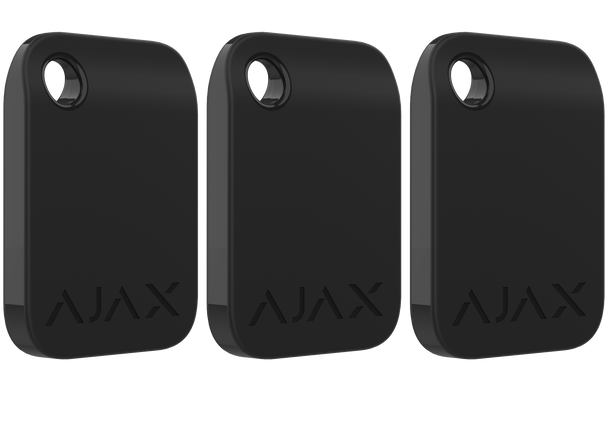 Ajax Pack of 3 Proximity Tags (Black)
