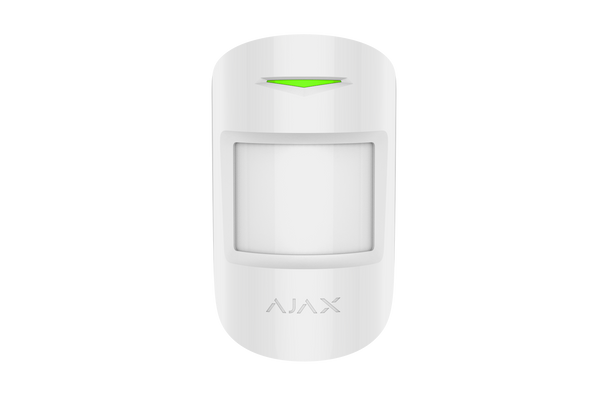 Ajax MotionProtect Plus - 2 Way Wireless Dualtech/ Combined PIR & Microwavemotion Detector (White)