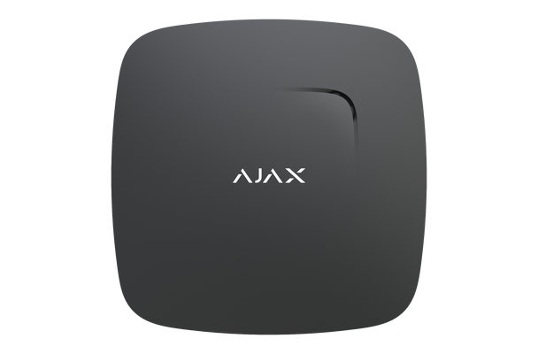 Ajax FireProtect Plus 2.0 (Black) -WL Smart Smoke Detector With Temperature and Carbon Monoxide Sensors 915 MHz