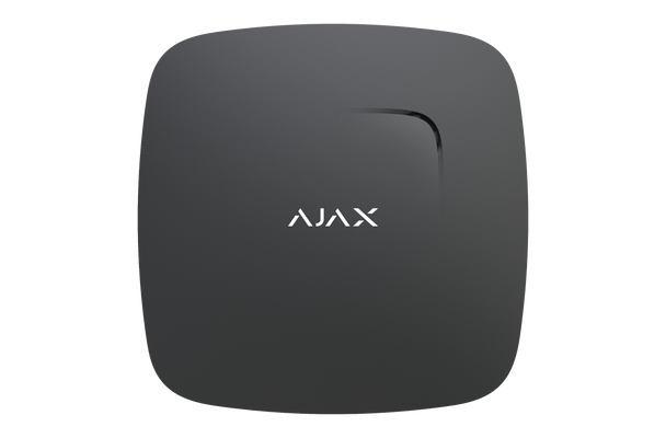 Ajax FireProtect Plus 2.0 Black smart smoke detector with CO and temperature sensors