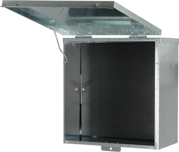 Digitek 27MB1818U 18x18 inch small ACT/NSW meter box with galvanised steel and powder-coated finish