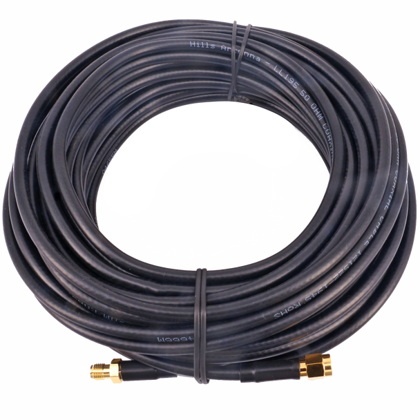 Hills Antenna SMA Female to SMA Male Patch Lead in LL195 - 15M