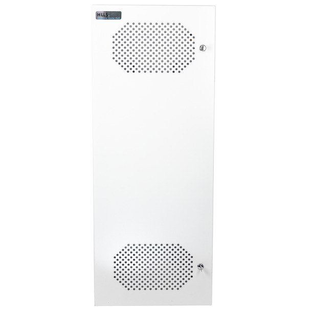 Hills Antenna Home Hub Enclosure – White Powder-Coated NBN, Data, AV & TV Hub