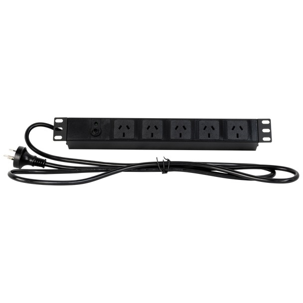 Datatek 24SECPDU 5 outlet PDU front view