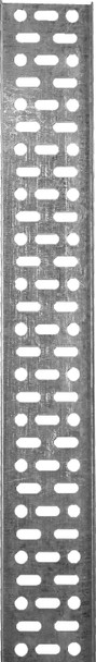 Digitek 27CT075100.8 perforated cable tray front view Digitek 27CT075100.8 perforated cable tray front view