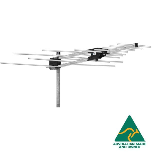 Hills Antenna 01TBUV5-4G Tru-Band 5 Element front view