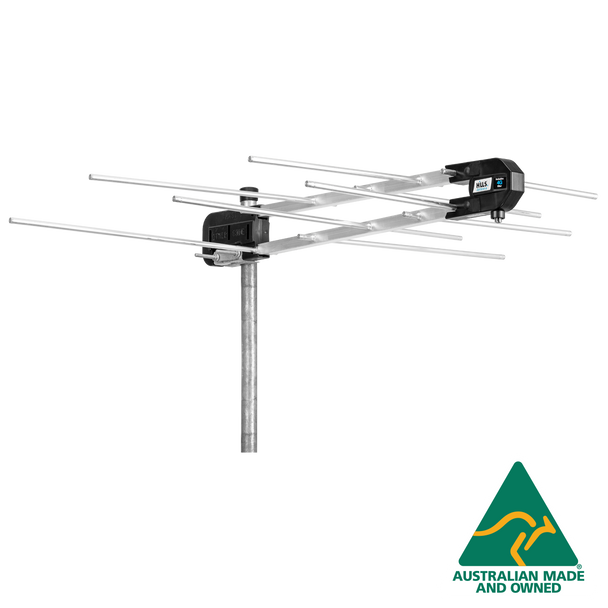 Hills Antenna 01TBV5-4G Tru-Band 5-Element VHF Silver Bullet 4G Antenna