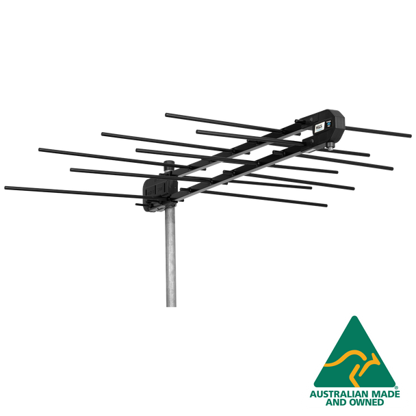 Hills Antenna 01TBV7-4GTP Tru-Band 7-Element VHF Black Arrow 4G Antenna