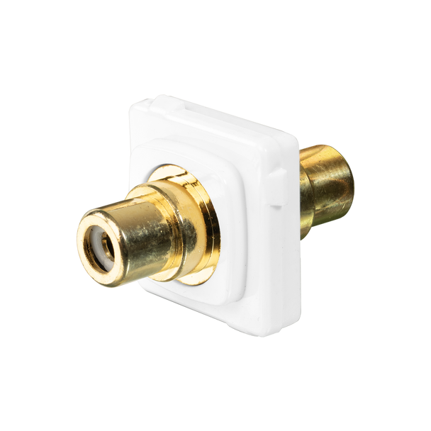 Digitek HPM Style RCA F to RCA F Insert  - White
