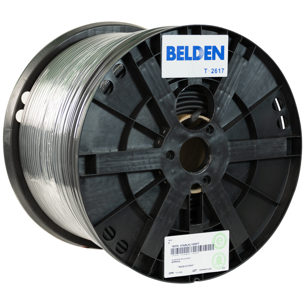 Belden RG6 Tri-Flooded 1837A coaxial cable reel