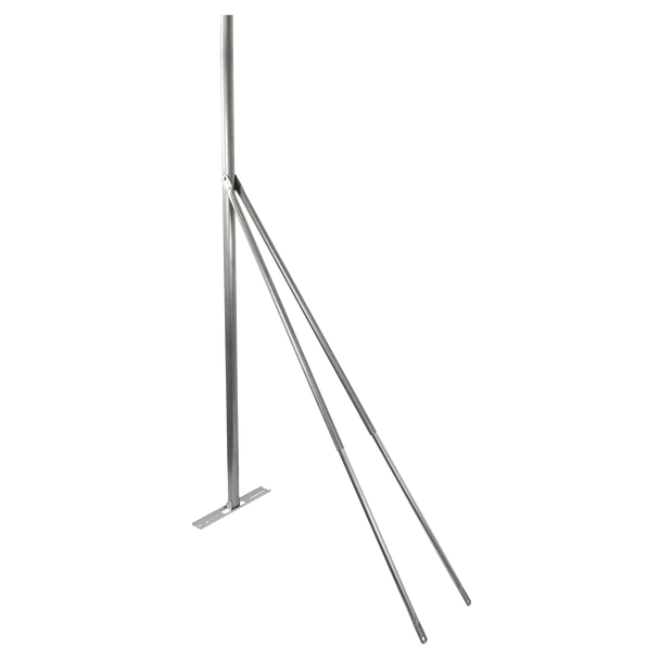 Hills Antenna FB607314 1.8m Metal Roof Mount – Pre-Galvanized Steel Mast with Telescopic Stays Hills Antenna FB607314 1.8m Metal Roof Mount – Pre-Galvanized Steel Mast with Telescopic Stays