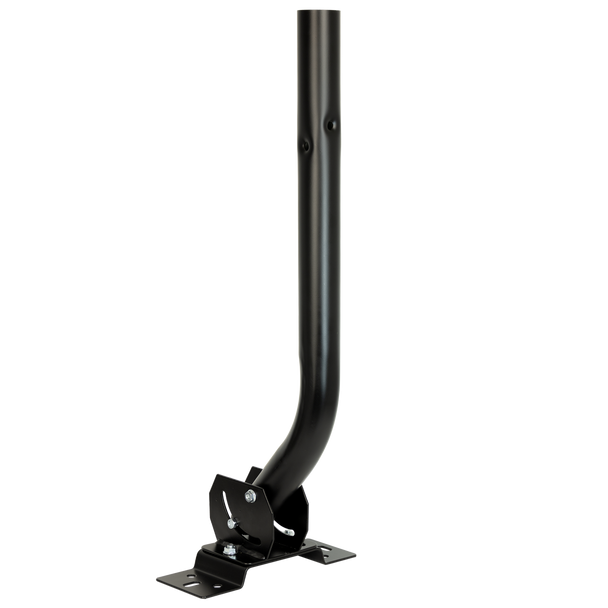 Hills Antenna Satellite Universal Mount Matt Black Finish with Starlink Gen 3 V4 Adapter