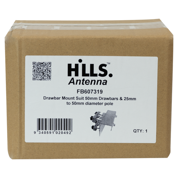 Hills Antenna FB607319 Drawbar Mount Packaging
