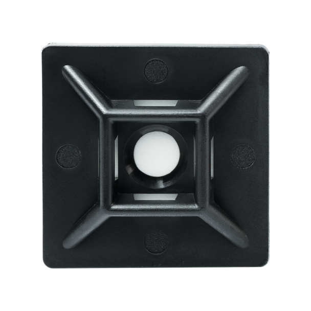 Self Adhesive Cable Tie Mount top view