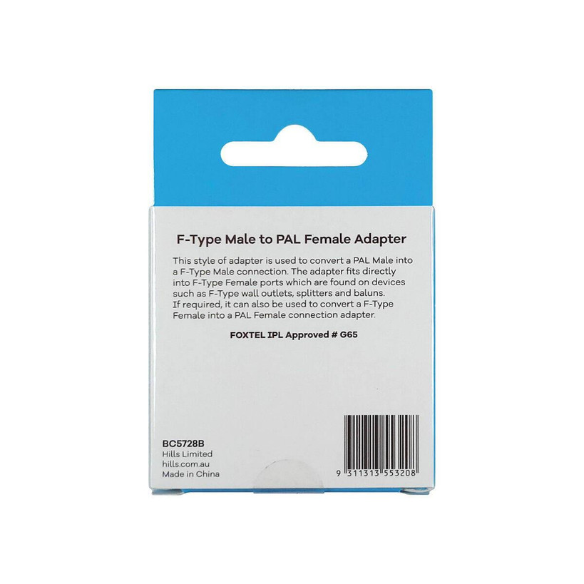 Foxtel IPL G65 approval on Hills Antenna BC5728B boxed 2-pack