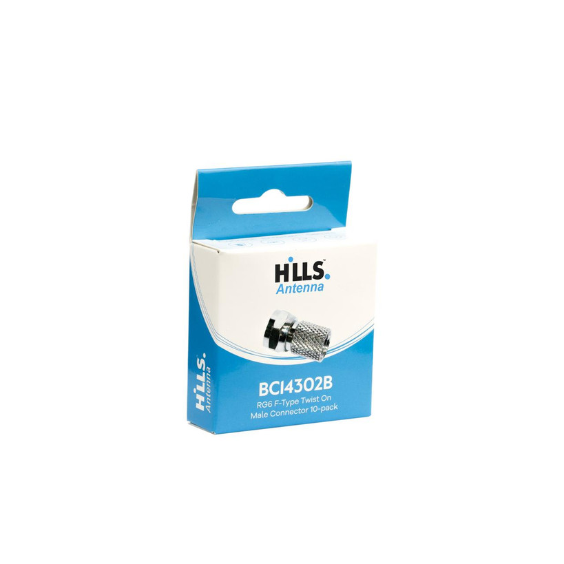 Genuine Hills Antenna BC14302 male F-Type connector in packaging