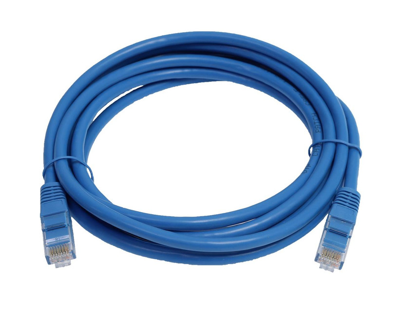 3m High-speed 10GBASE-T CAT6  RJ45 blue patch lead 