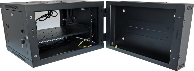 The smartest, most service-friendly 6U wall cabinet available – order the DataTek 24B6RWS66FPS today and get it on the wall tomorrow!