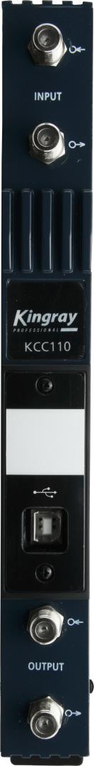 Kingray KCC110 programmable channel converter processor Australian made front view
