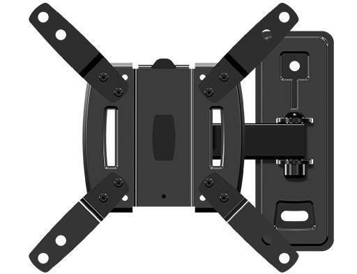 Front view of Secura QSF207-B2 Full-Motion TV Wall Mount for 40\" TVs