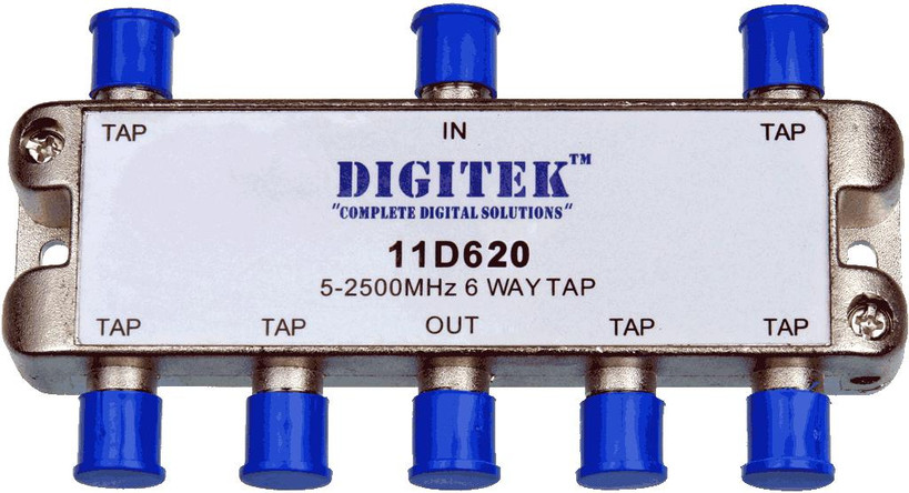 Digitek 6-Drop 5-2500MHz Coupler 20dB