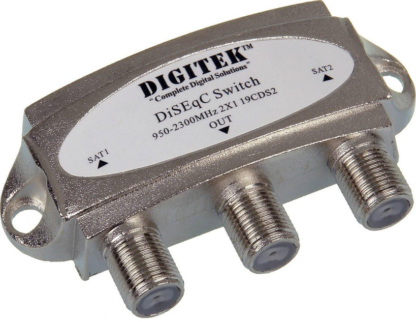 High-quality 2-way DiSEqC 2.0 switch