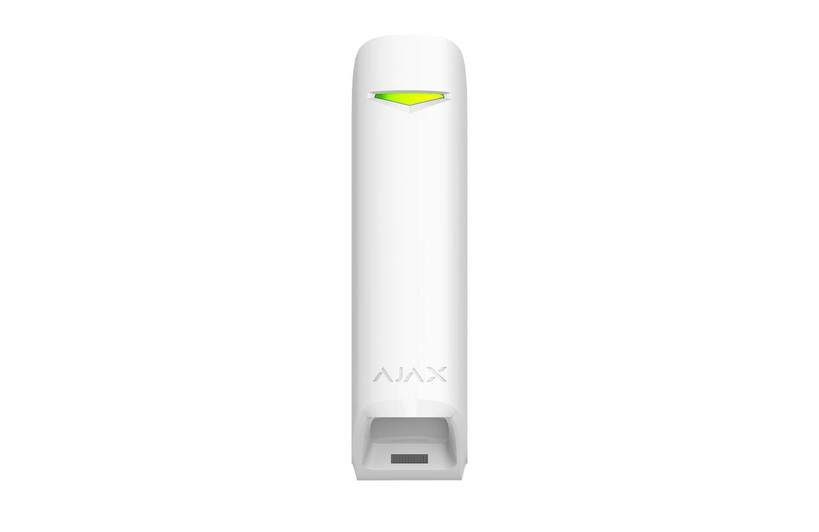 Ajax MotionProtect Curtain White wireless indoor curtain detector