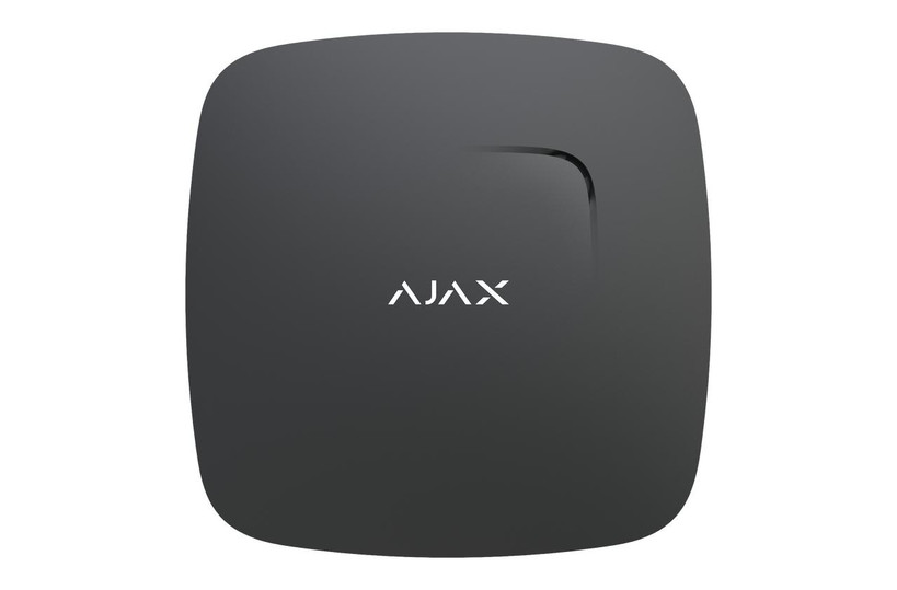 Ajax FireProtect Plus 2.0 Black smart smoke detector with CO and temperature sensors
