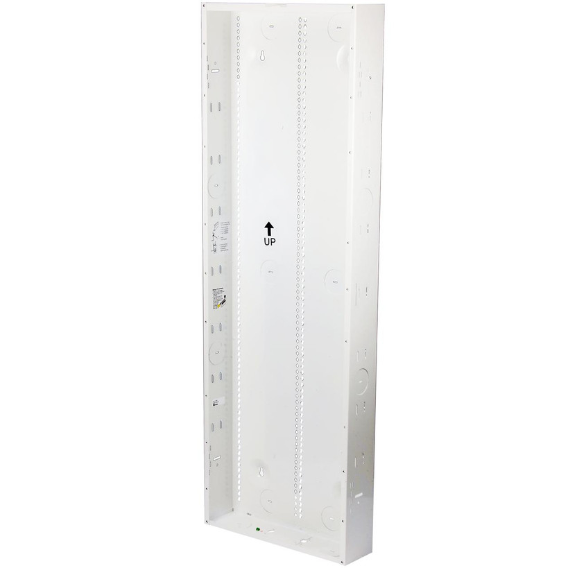 Compact 1000mm Hills Home Hub enclosure for NBN-ready home security setups