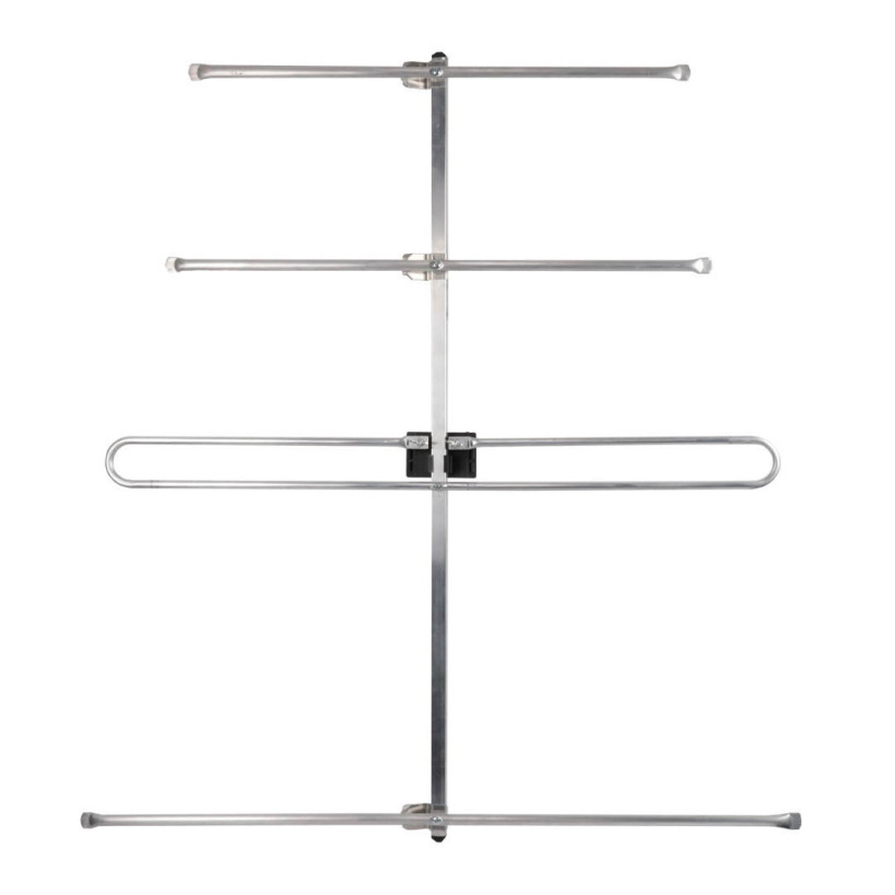 Hills Antenna DY4A 4 Element VHF Antenna – Integrated 4G Low Pass Filter for Clear Reception