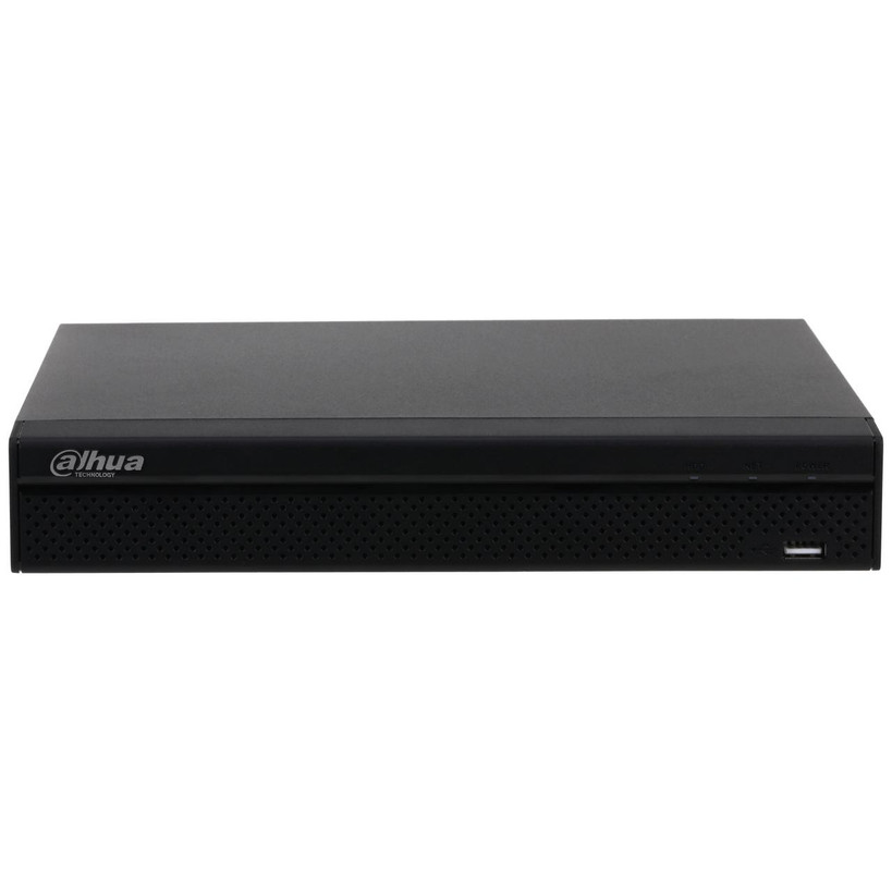 Dahua Lite Series NVR 8-channel compact 1U 8PoE recorder front view