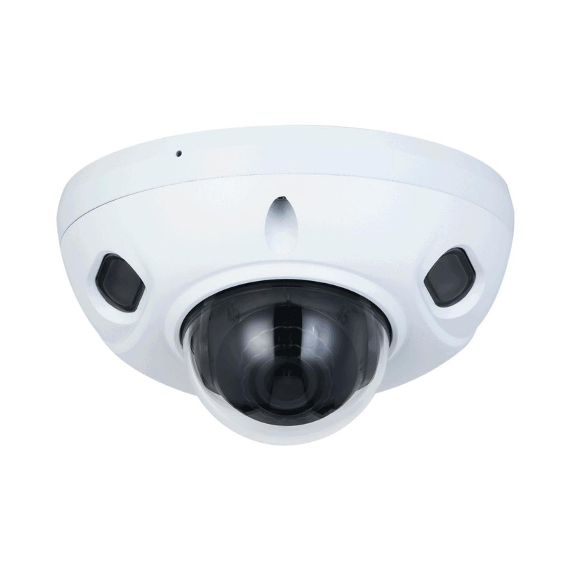 Dahua WizSense HDBW3466R 4MP black dome network camera front view