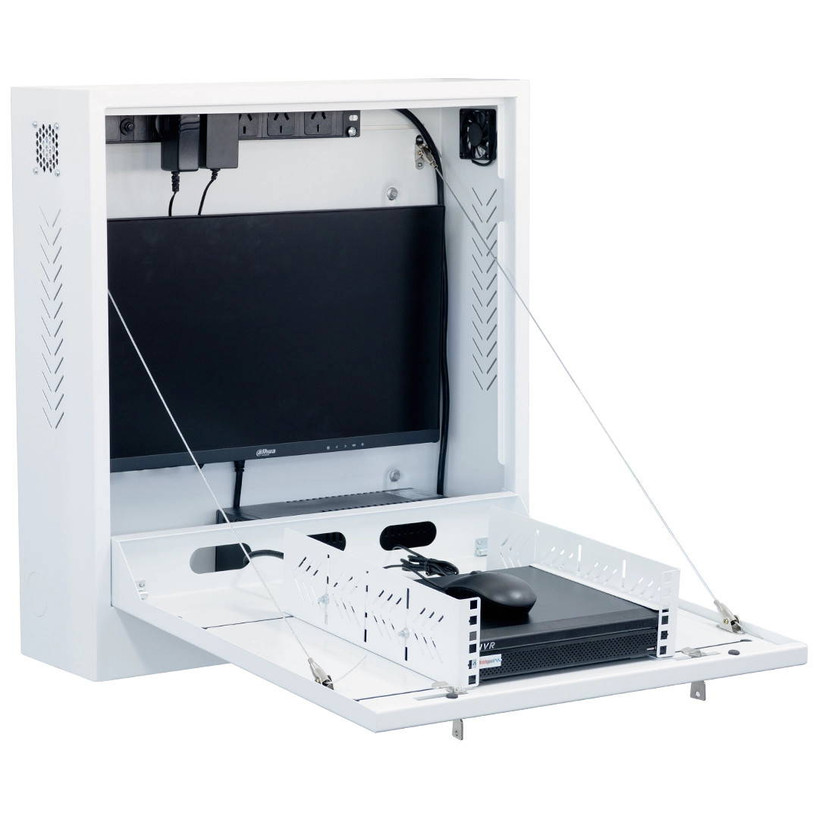 Datatek 24SECCAB CCTV System Security Cabinet Setup