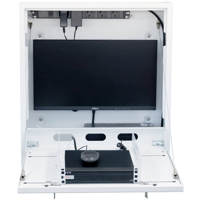 Datatek 24SECCAB CCTV System Security Cabinet Setup