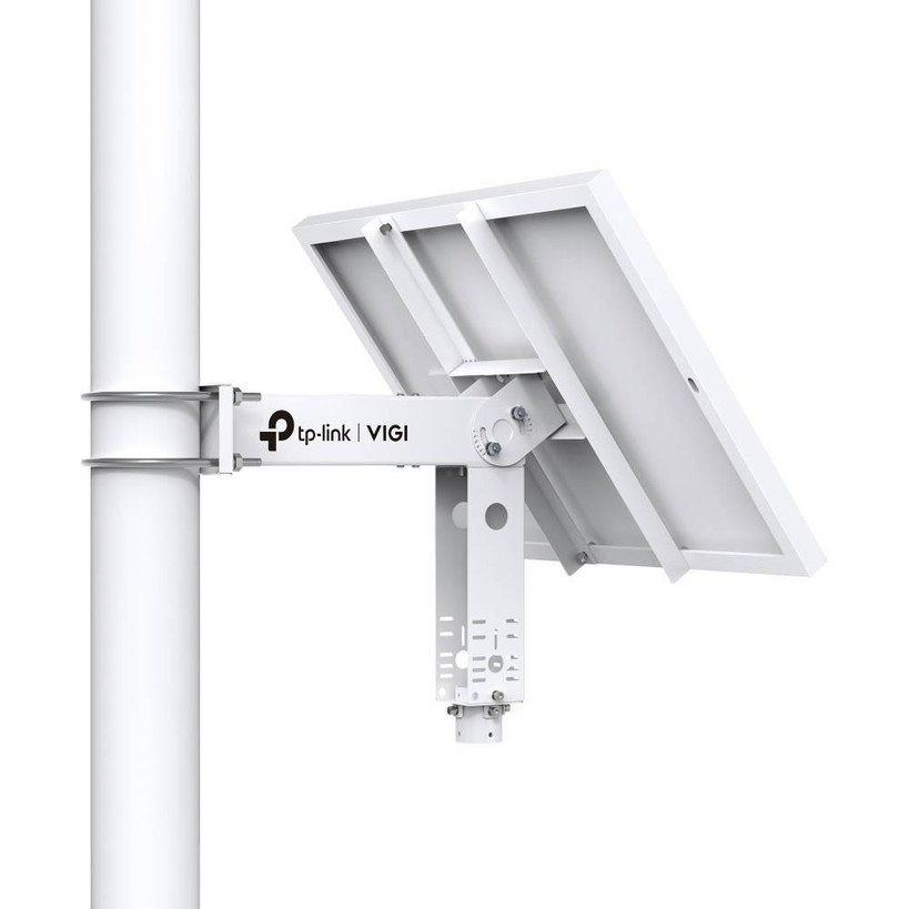 TP-Link VIGI SP6030 solar panel adjustable to 5° 15° 25° 35° 45° 55° angles for year-round maximum solar efficiency