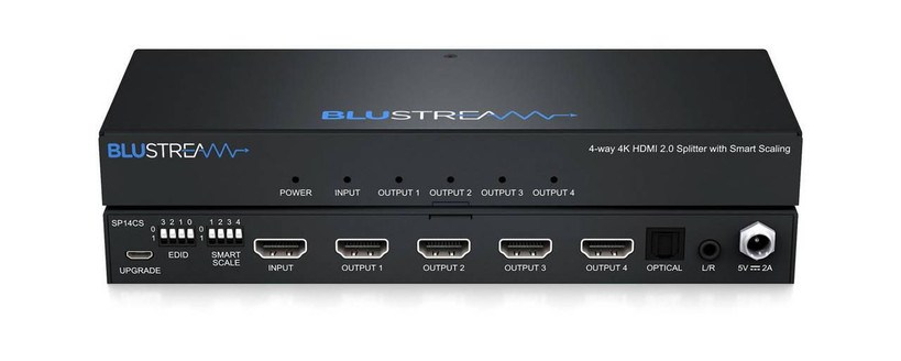 Blustream SP14CS 4-Way 4K HDMI Splitter